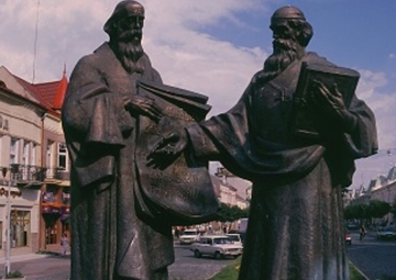 Cyril, Metoděj a děd Vševěd v Mukačevu